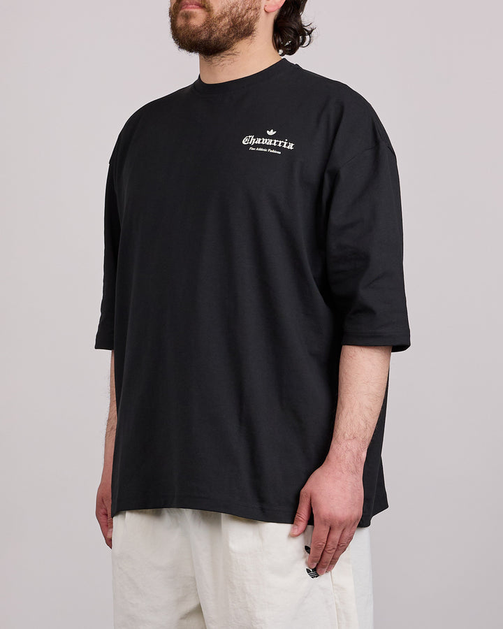 Adidas Willy Chavarria Rose Logo T-Shirt Black