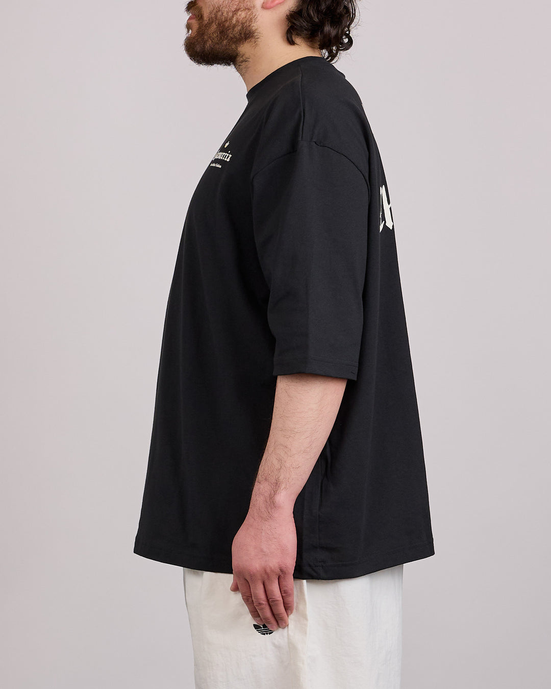 Adidas Willy Chavarria Rose Logo T-Shirt Black