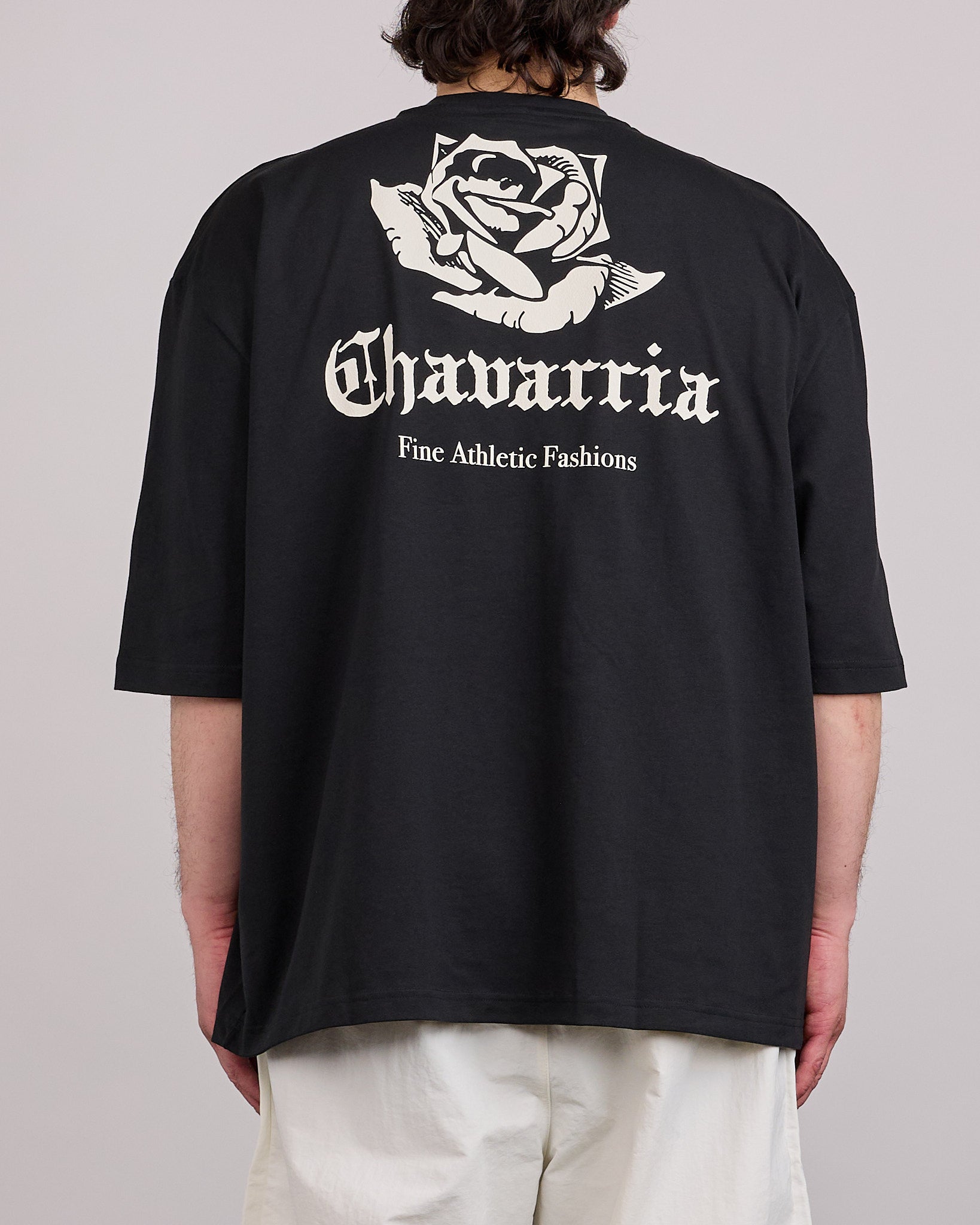 Adidas Willy Chavarria Rose Logo T-Shirt Black – LESS 17