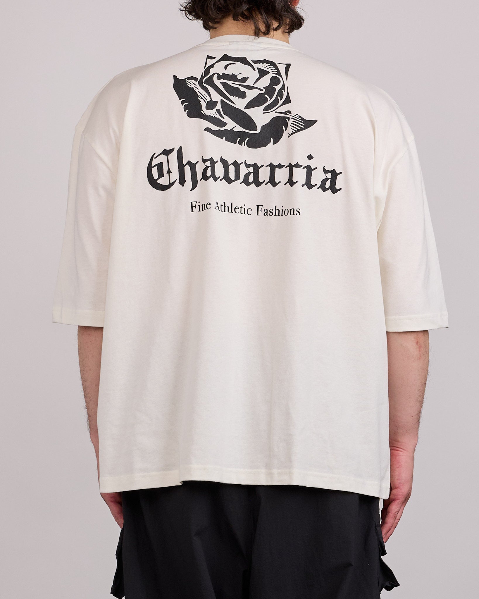 Adidas Willy Chavarria Rose Logo T-Shirt Off-White – LESS 17