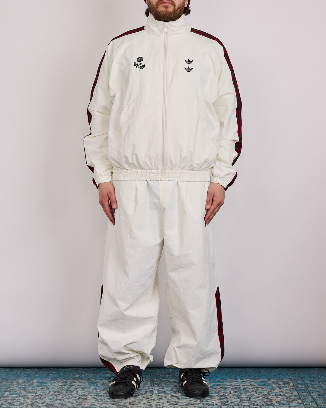 Adidas Willy Chavarria Rose Track Jacket Off White