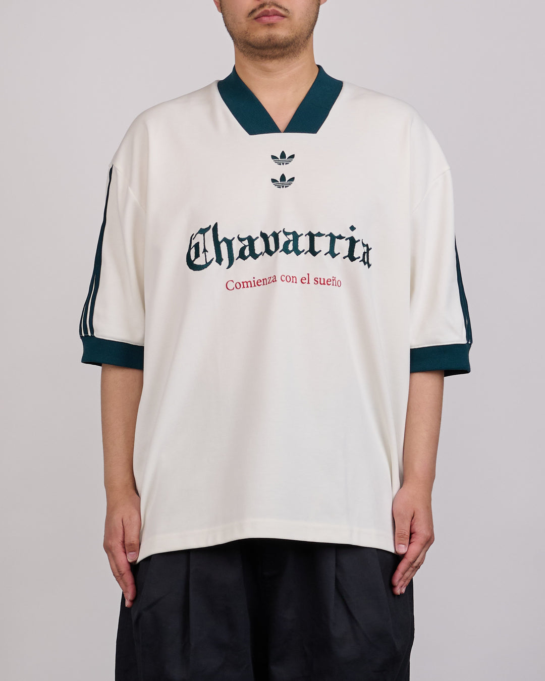 Adidas Willy Chavarria Soccer Graphic T-Shirt Off White