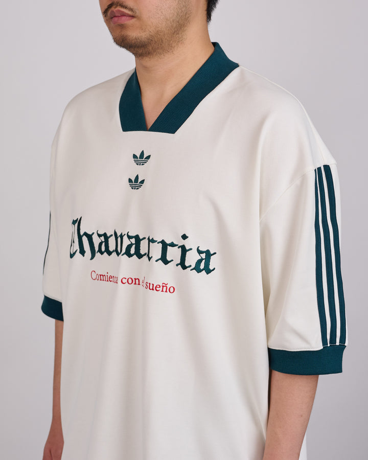 Adidas Willy Chavarria Soccer Graphic T-Shirt Off White