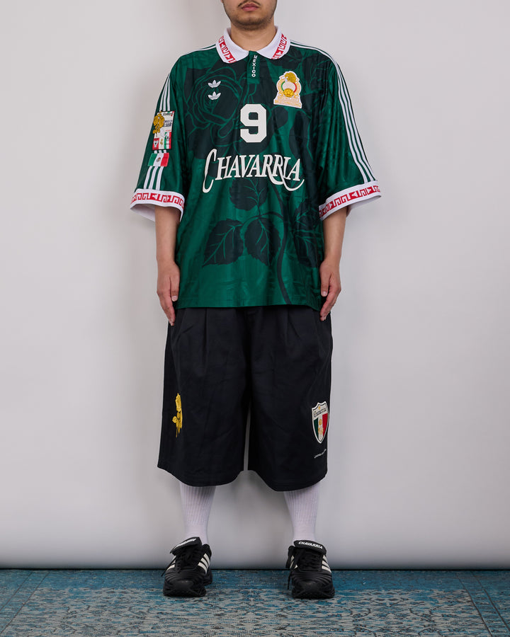 Adidas Willy Chavarria Soccer Mexico Jersey Collegiate Green