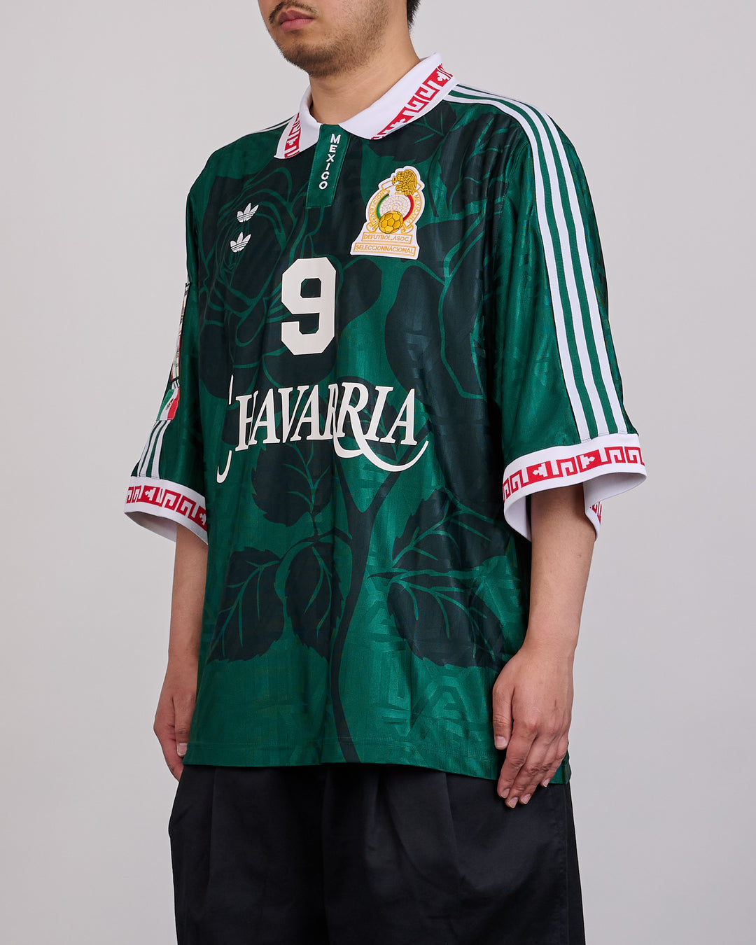 Adidas Willy Chavarria Soccer Mexico Jersey Collegiate Green