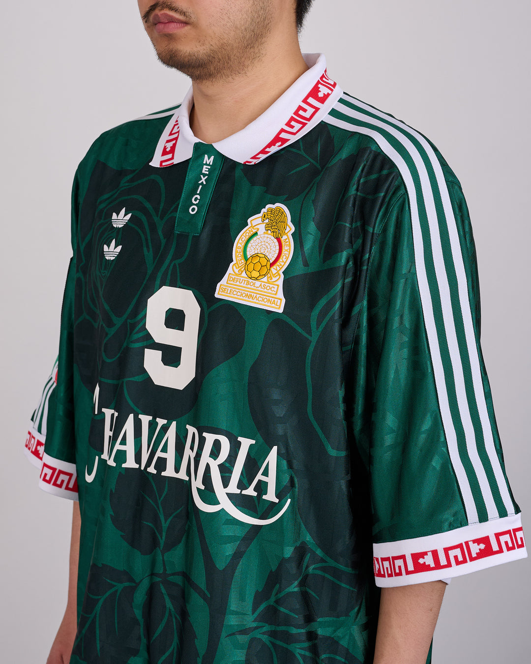 Adidas Willy Chavarria Soccer Mexico Jersey Collegiate Green