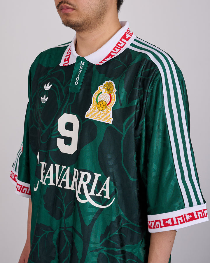 Adidas Willy Chavarria Soccer Mexico Jersey Collegiate Green