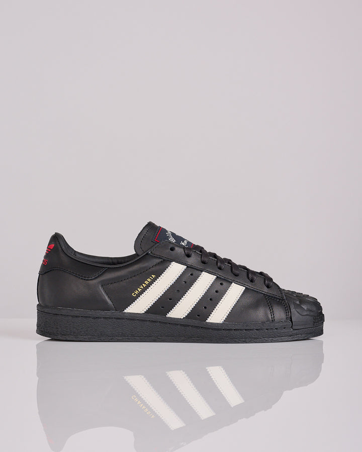 Adidas Willy Chavarria Superstar Waxed Leather Core Black