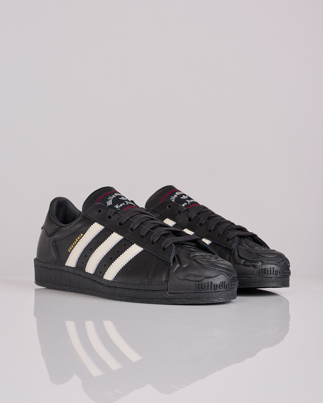 Adidas Willy Chavarria Superstar Waxed Leather Core Black