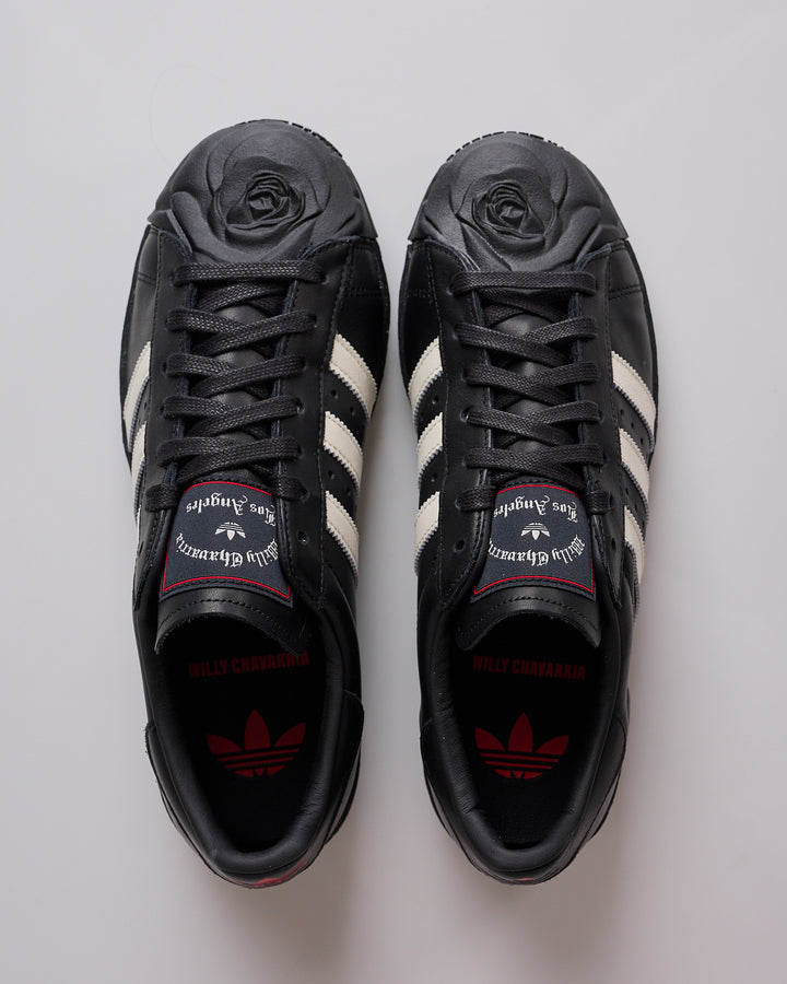Adidas Willy Chavarria Superstar Waxed Leather Core Black