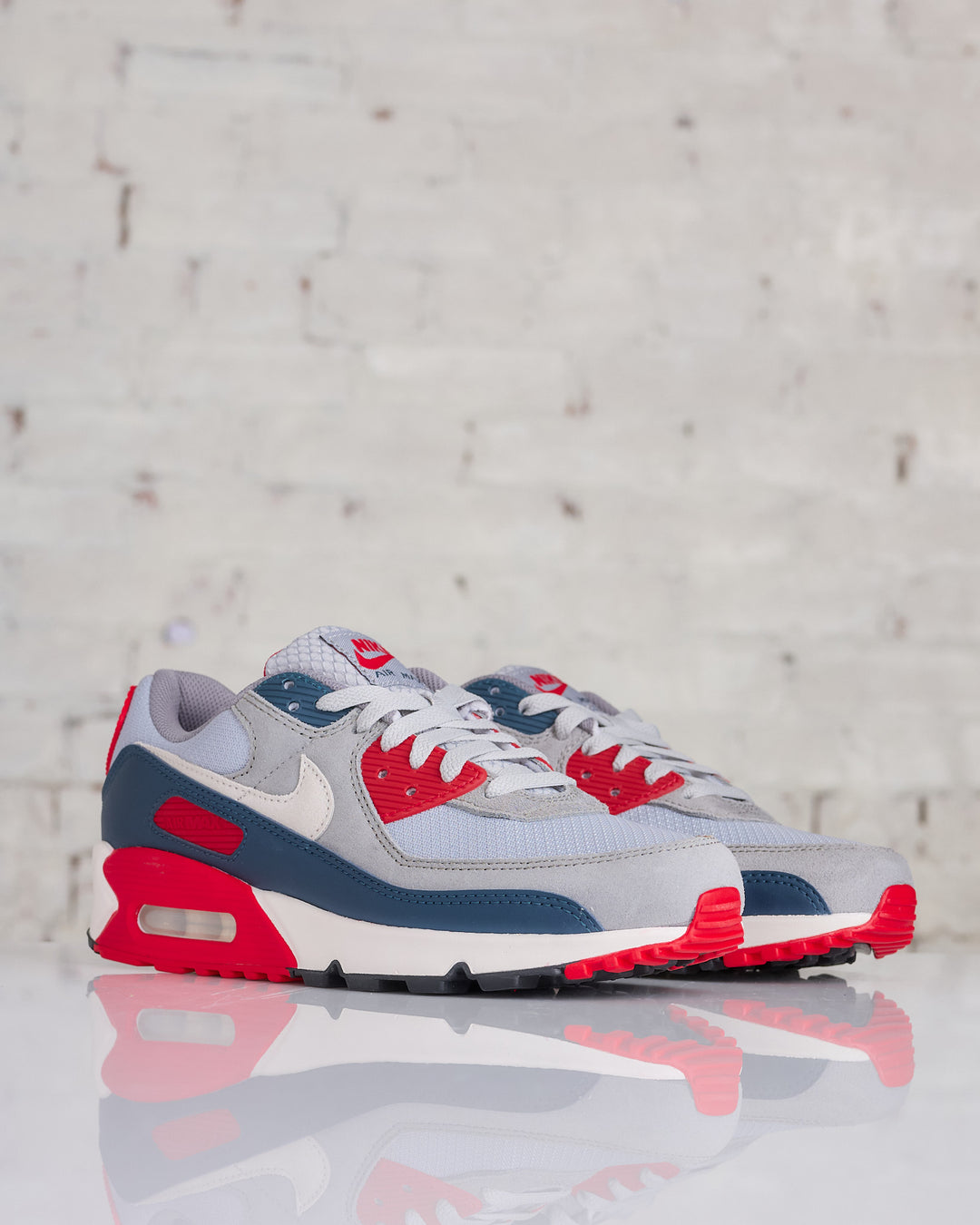 Nike Men's Air Max 90 Lt Smoke Grey/Phantom-Armory Navy