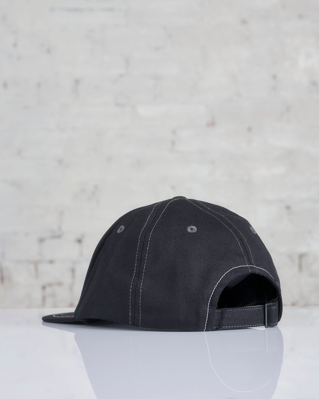 and wander Cotton Twill Cap Black