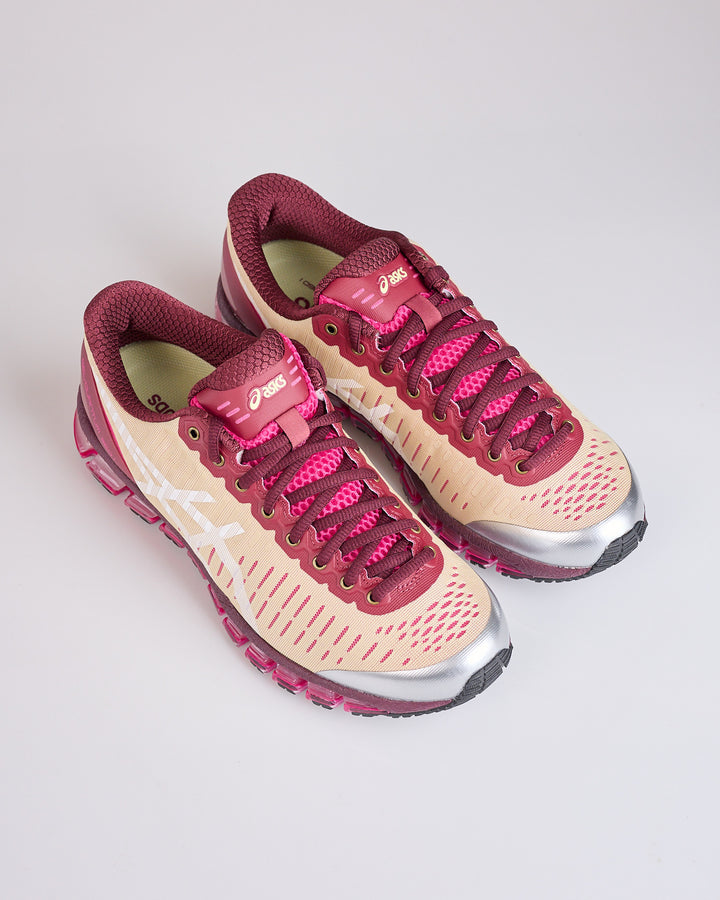 Asics GEL-QUANTUM 360 I x Above The Clouds Soft Yellow Brisket Red 1203A838-750