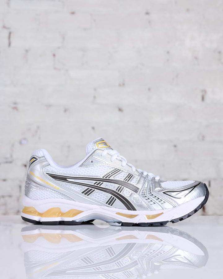 Asics Men's Gel-Kayano 14 White / Tai-Chi Yellow