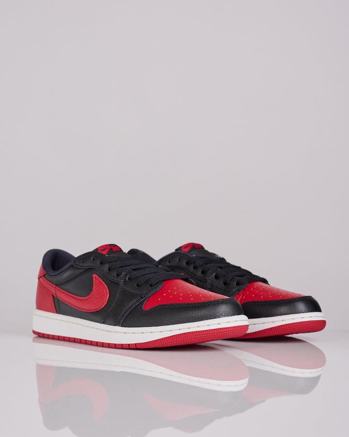 Nike Air Jordan 1 Retro Low OG Black/Black-Varsity Red-Summit White