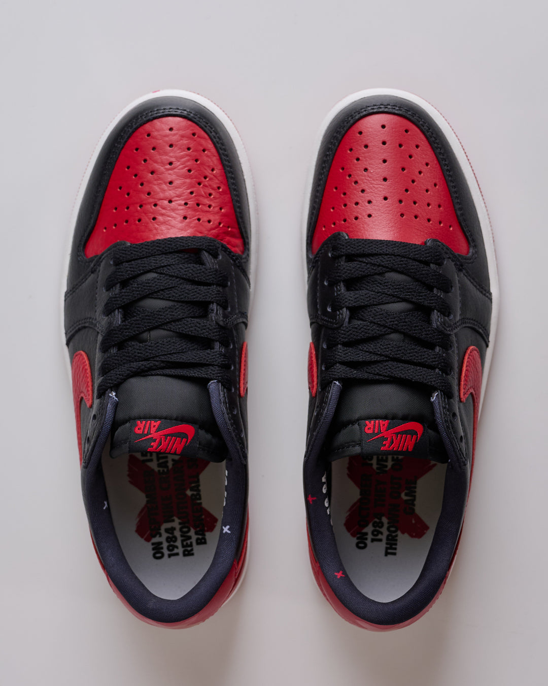 Nike Air Jordan 1 Retro Low OG Black/Black-Varsity Red-Summit White