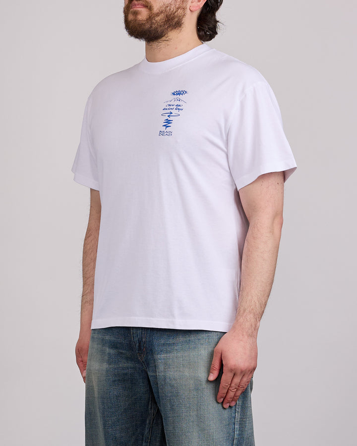 Brain Dead Ancient Ways T-Shirt White