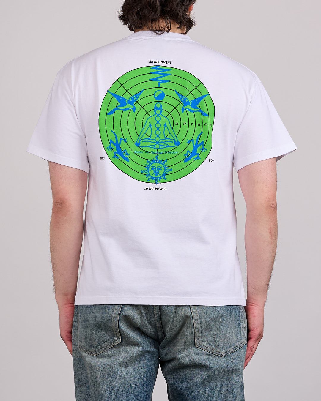 Brain Dead Ancient Ways T-Shirt White