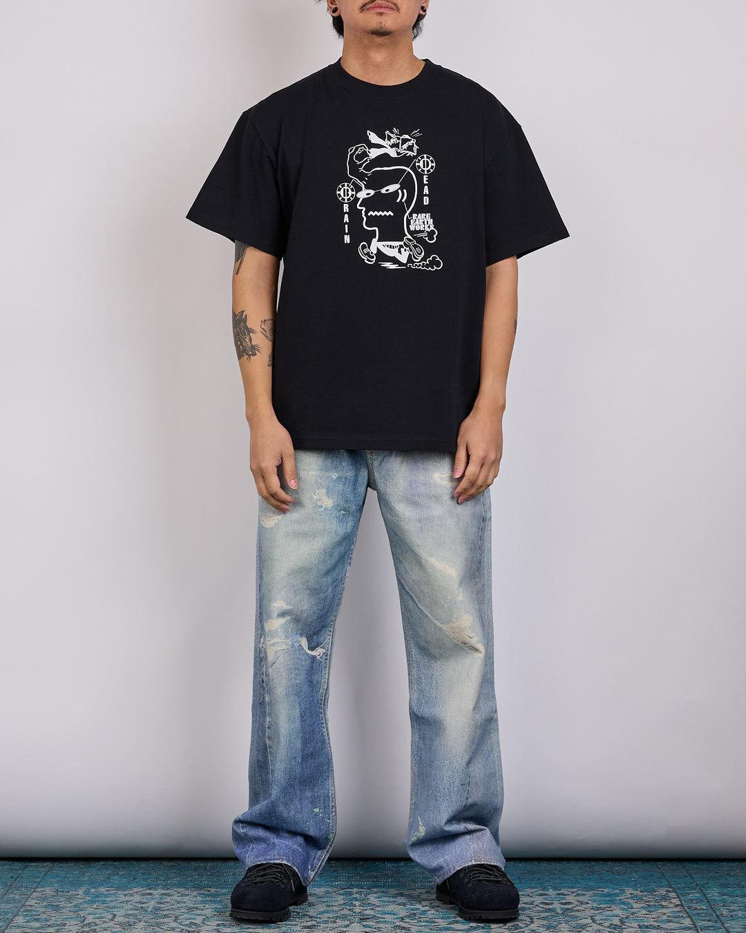 Brain Dead Earth Works T-Shirt Black