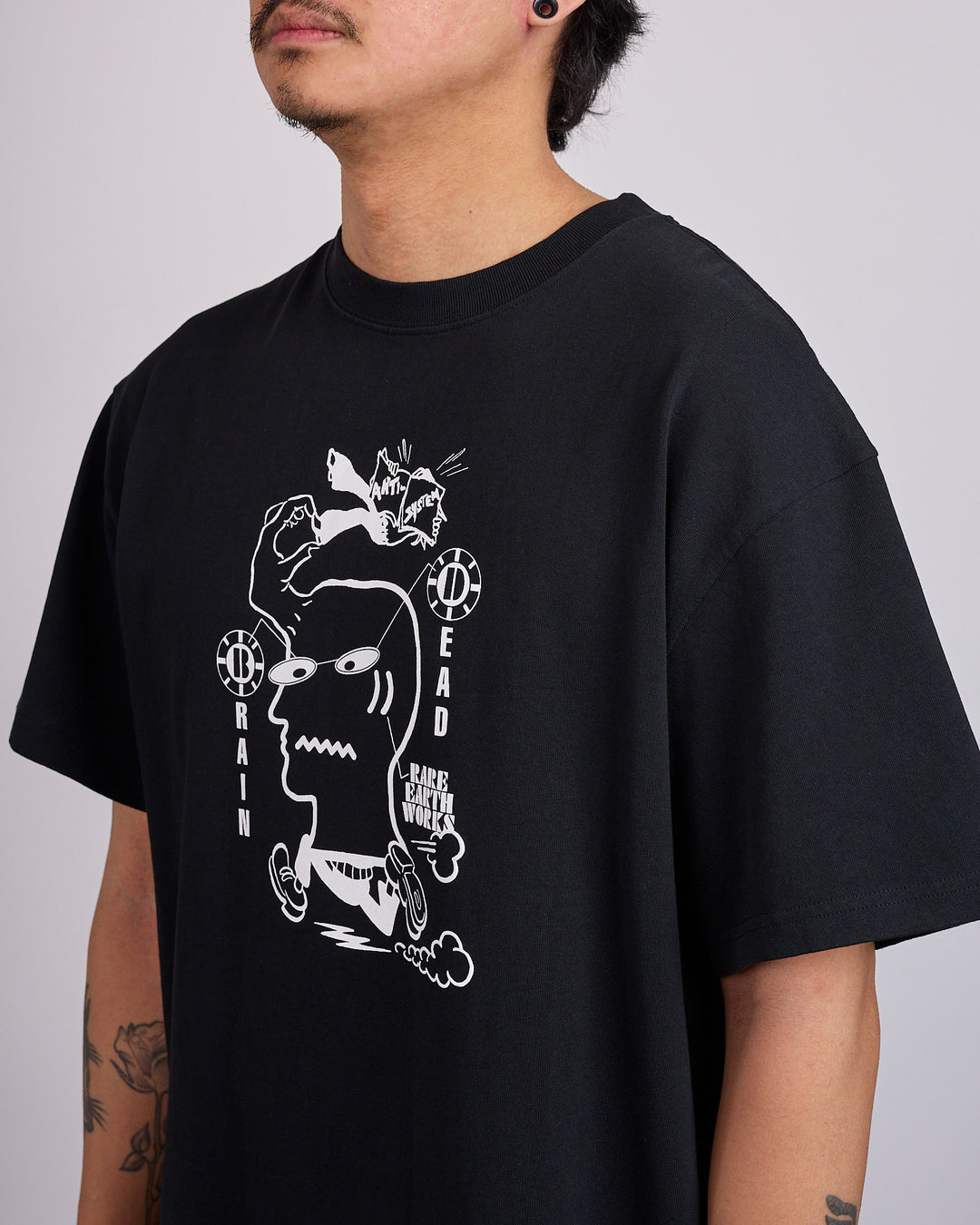 Brain Dead Earth Works T-Shirt Black