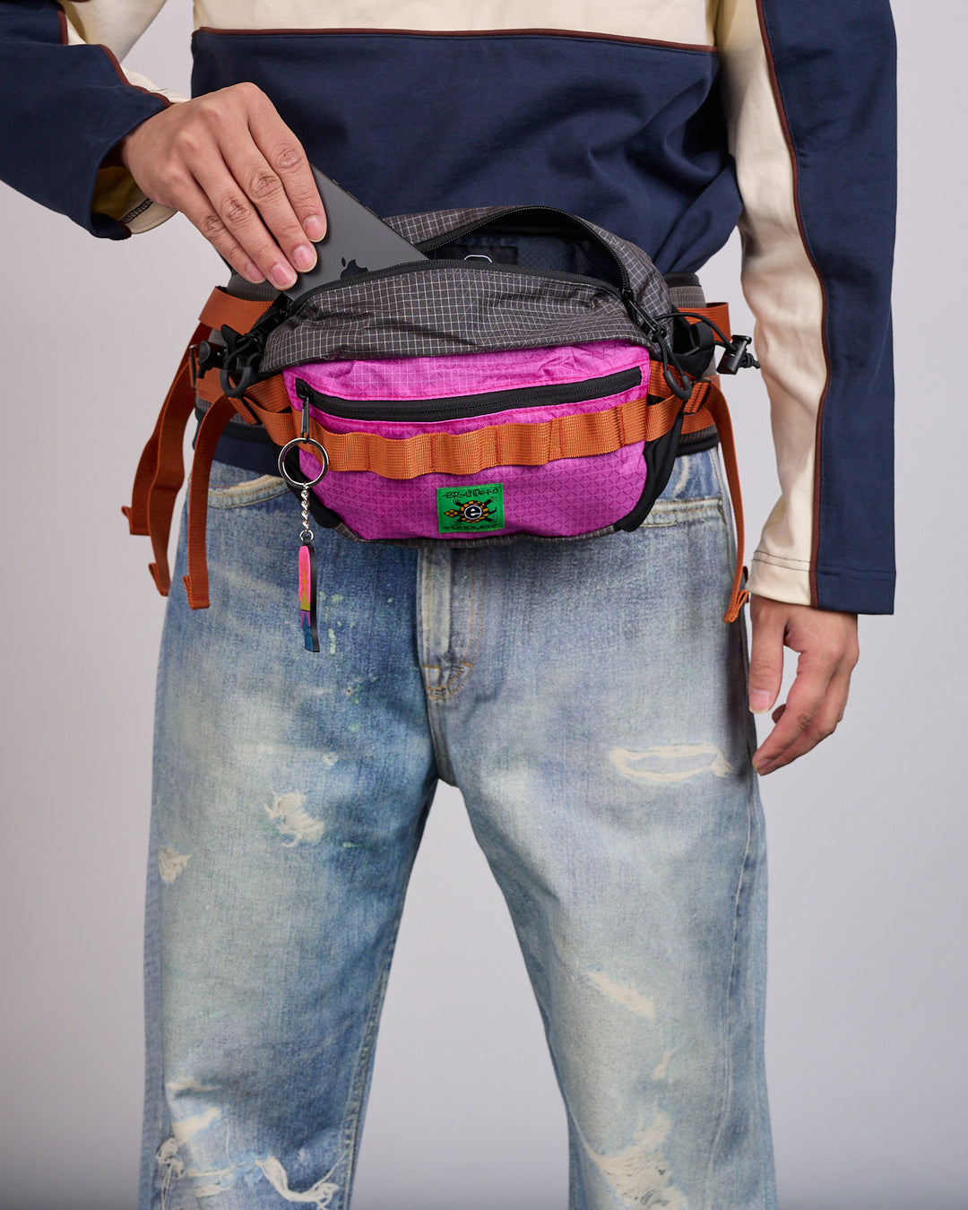 Brain Dead Equipment Hip Bag Pink