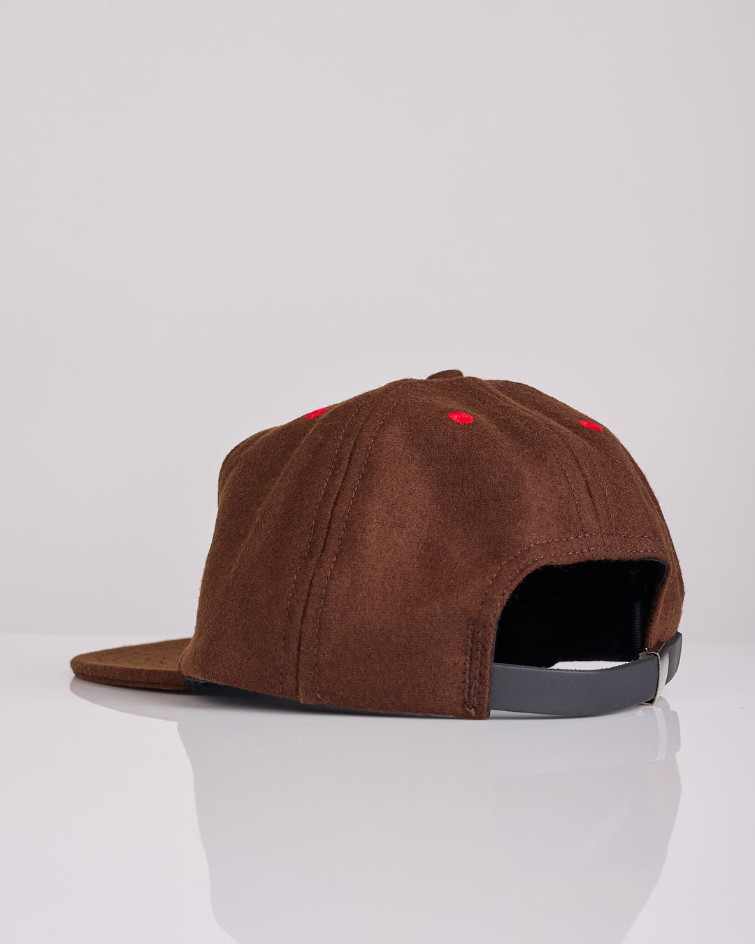 Brain Dead Flannel Classic Logohead Cap Brown