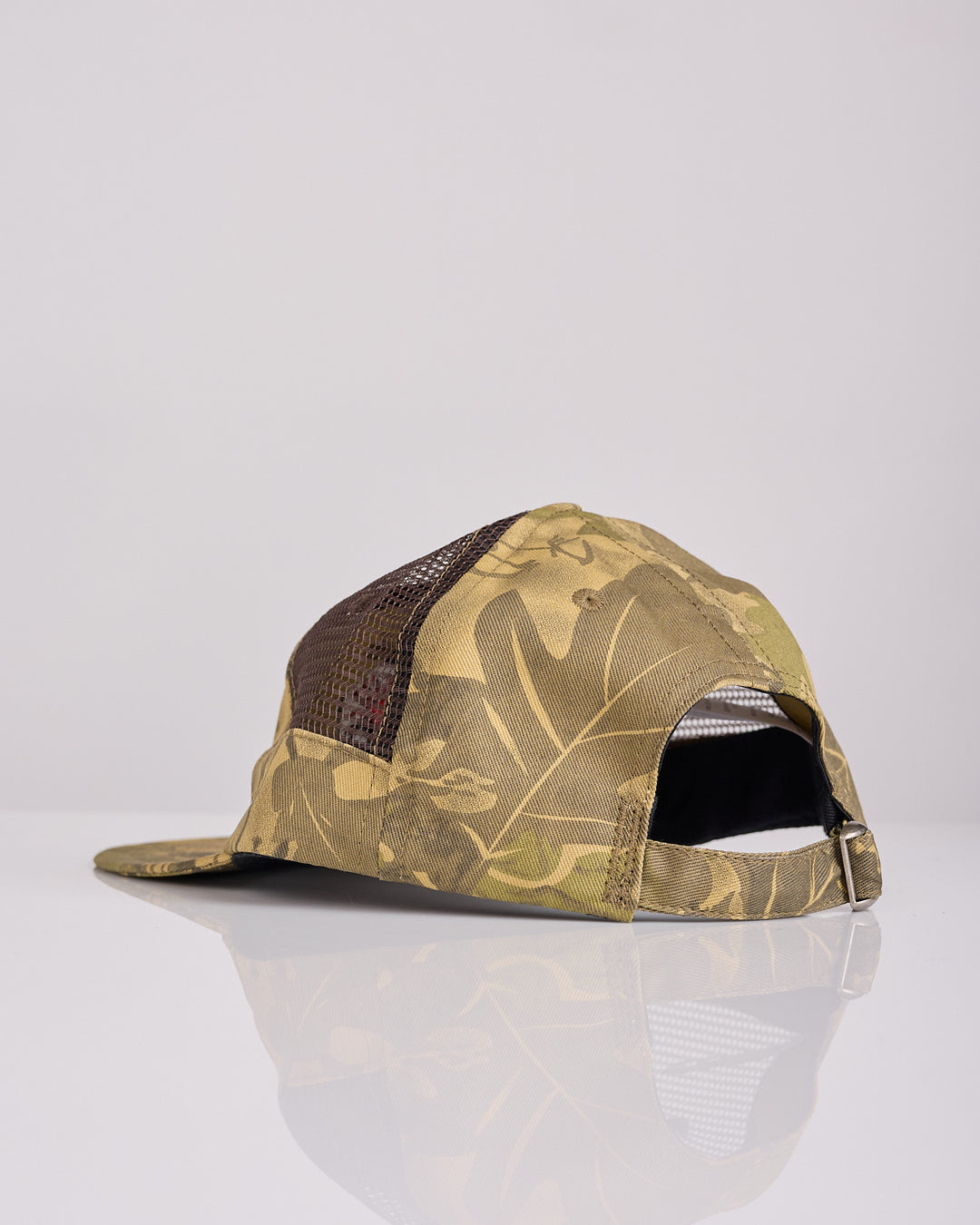 Brain Dead Mesh Panel Logohead Cap Leaf Camo