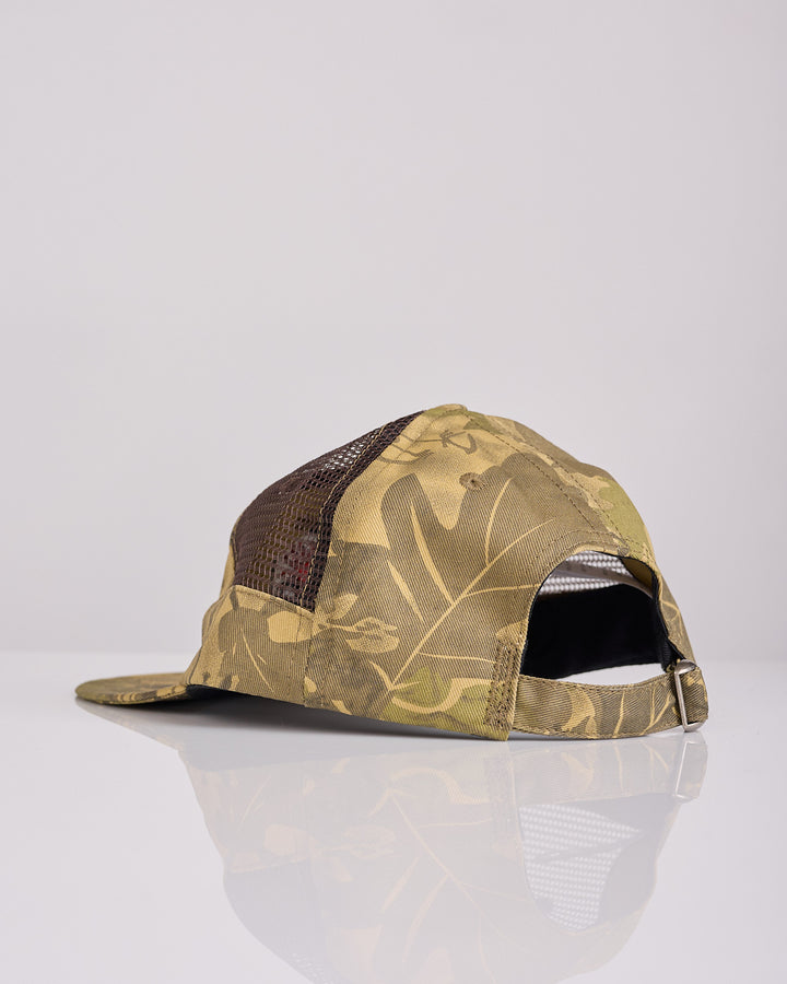 Brain Dead Mesh Panel Logohead Cap Leaf Camo