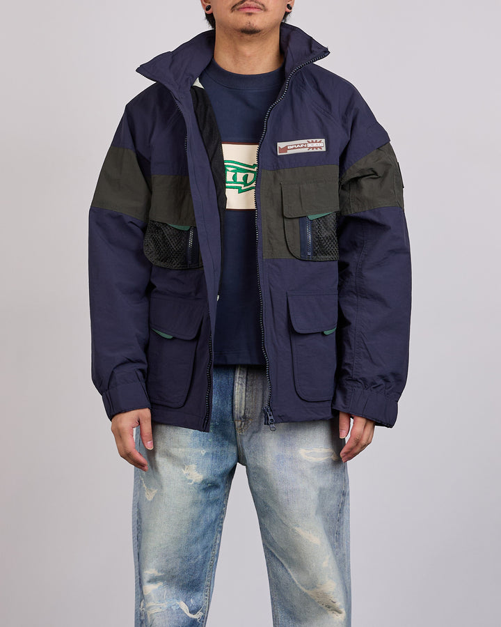 Brain Dead Panel Snow Jacket Navy