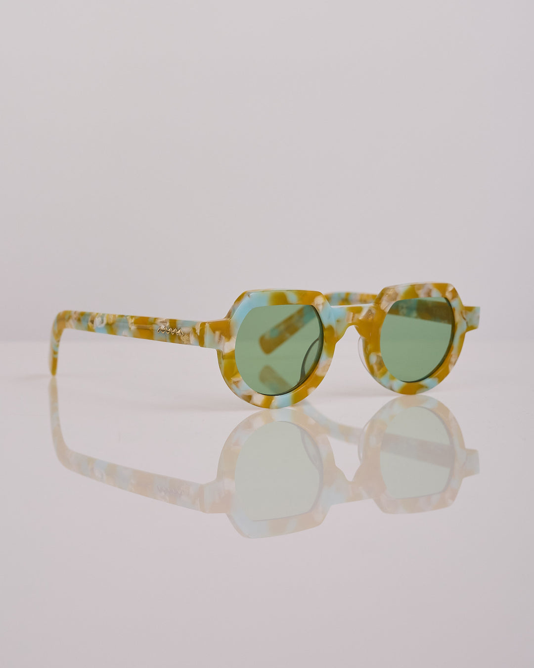 Brain Dead Tani Post Modern Primitive Eye Protection Gold Granite