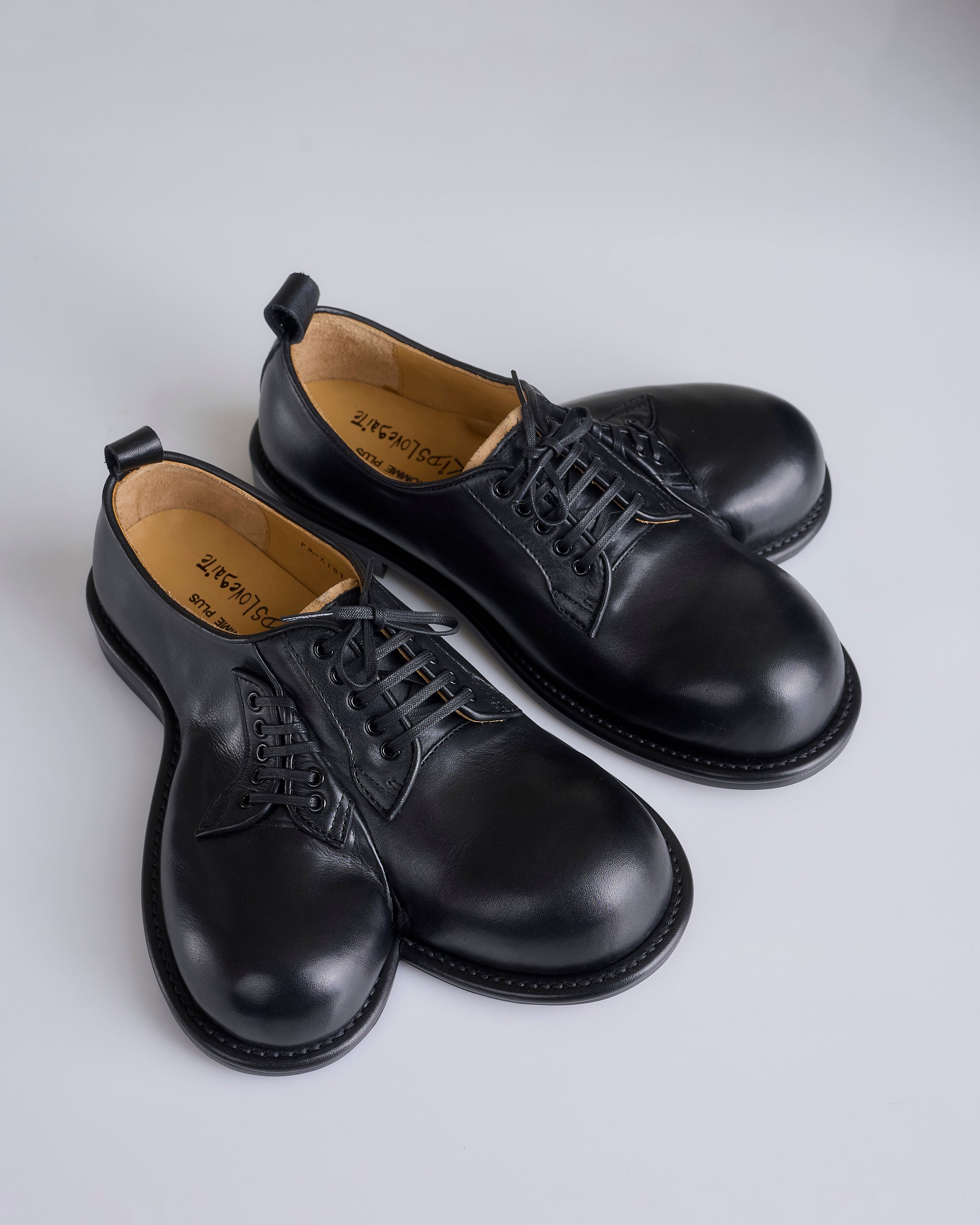 COMME des GARÇONS HOMME Plus x Kids Love Gaite Double Derby Black