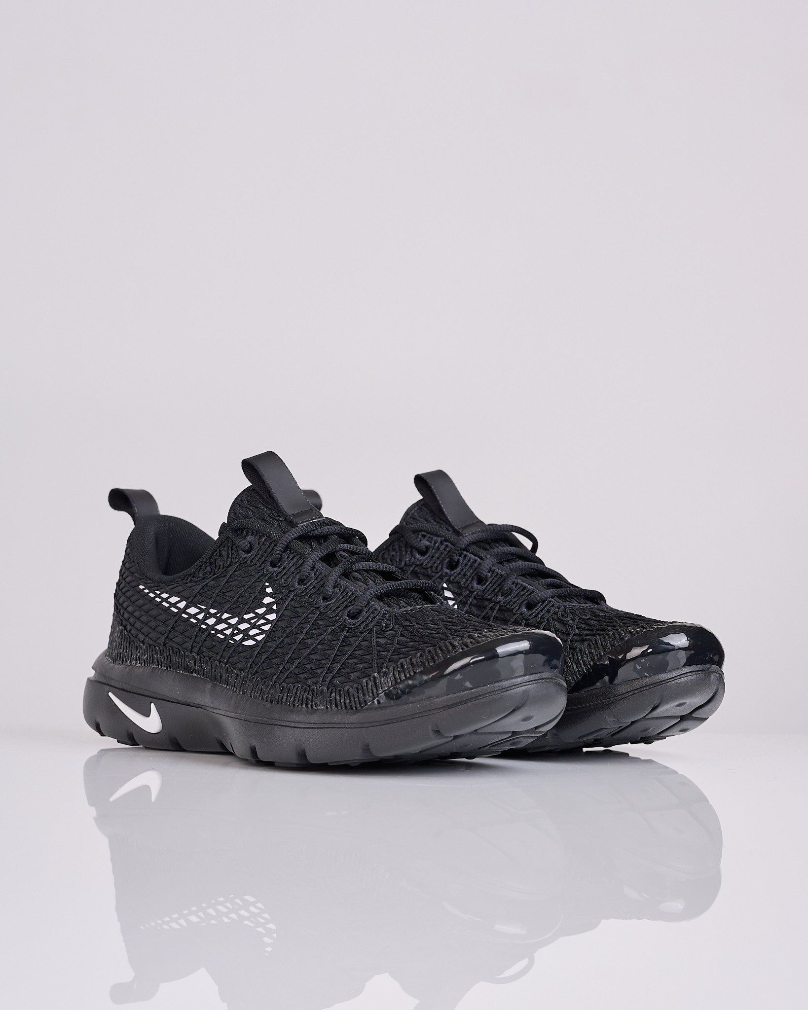 NIKE BLACK COMME des GARÇONS スニーカー COMME des GARÇONS HOMME Plus x Nike AIR Flymesh Rejunven8 Black