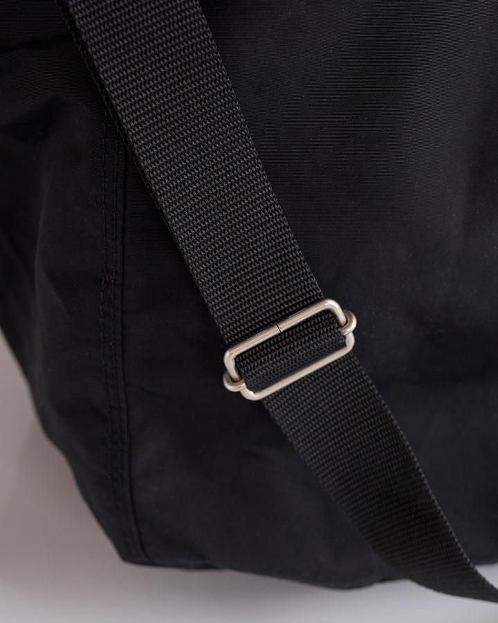 COMME des GARÇONS HOMME Cotton-Nylon Grosgrain Logo Tote Bag Black