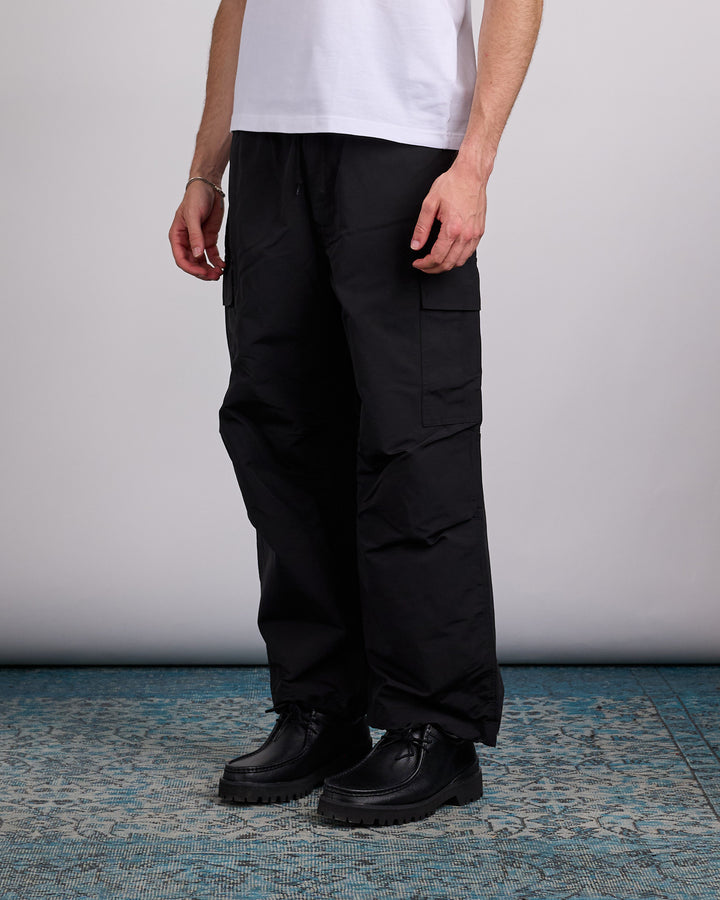 COMME des GARÇONS HOMME Cotton Nylon Gros Grain Cargo Pant Black