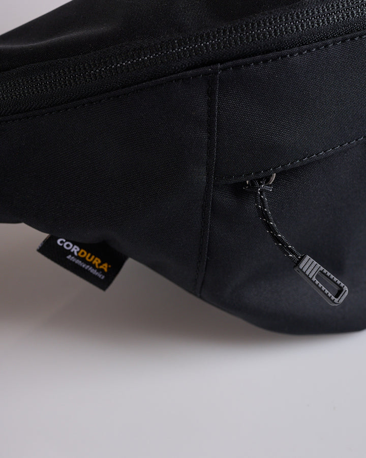COMME des GARÇONS HOMME Logo Cordura Waistbag Black