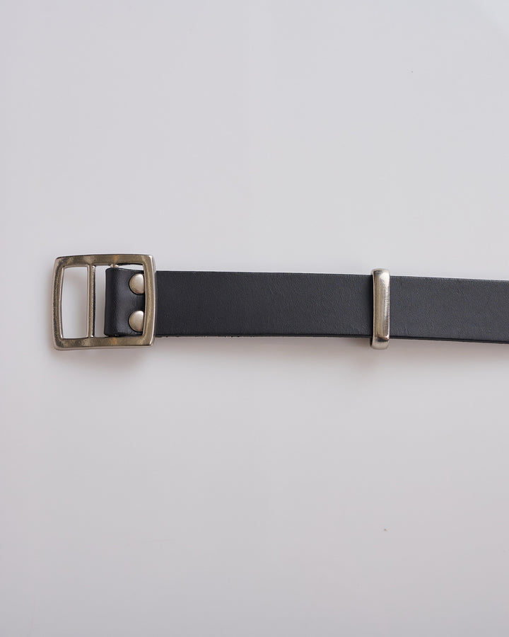 COMME des GARÇONS HOMME Nylon Tape Logo Belt Black