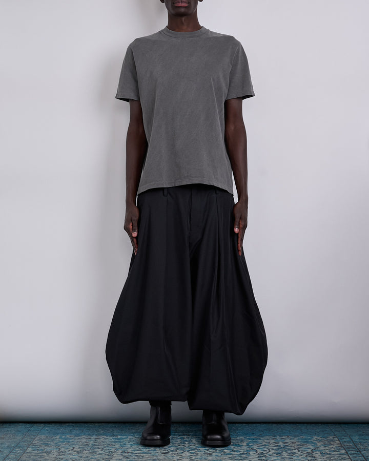 COMME des GARÇONS HOMME Plus Polyester Gabardine Balloon Pant Black