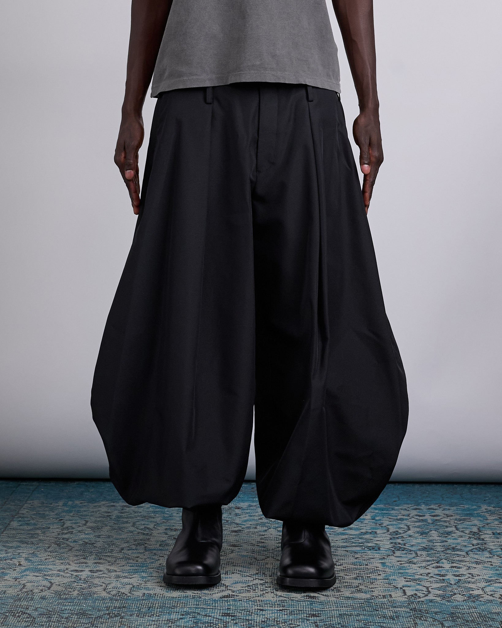 COMME des GARÇONS HOMME Plus Polyester Gabardine Balloon