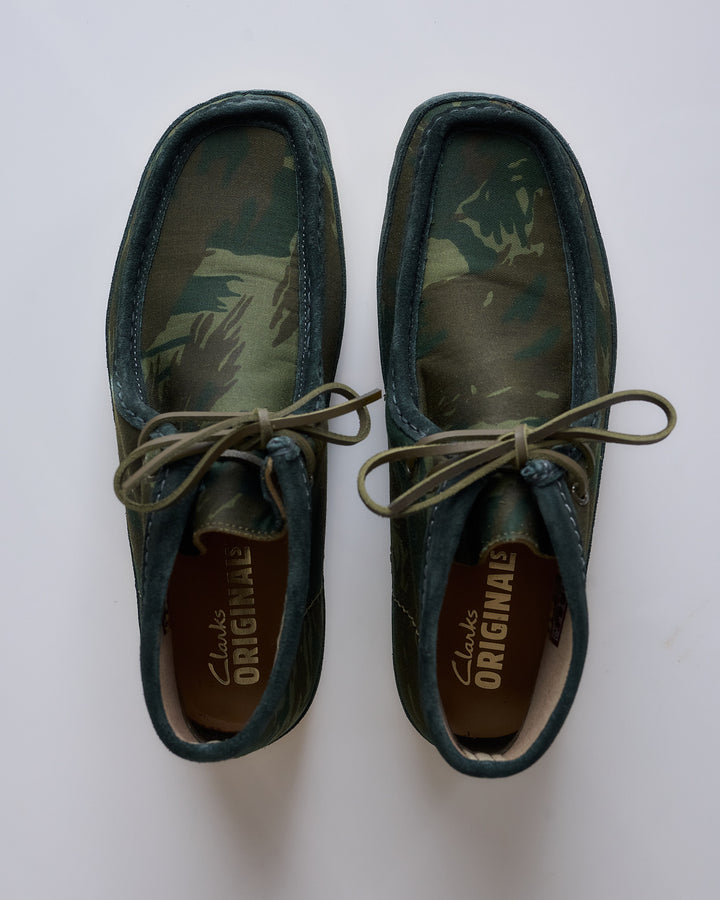 Clarks Originals Men's Wallabee Green Camouflage