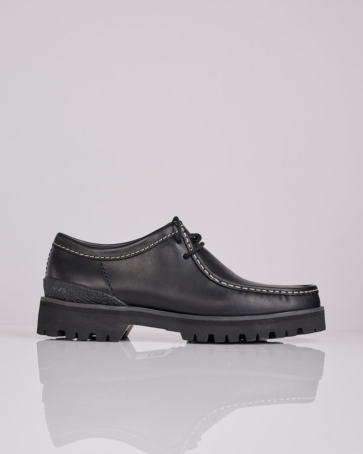 Clarks Originals Walla Yukoner Black Leather