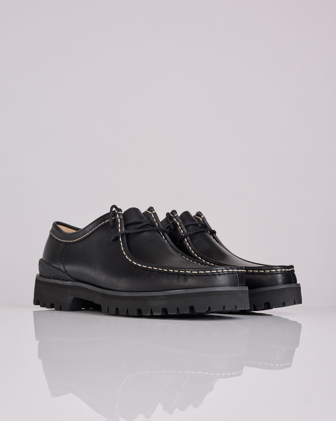 Clarks Originals Walla Yukoner Black Leather