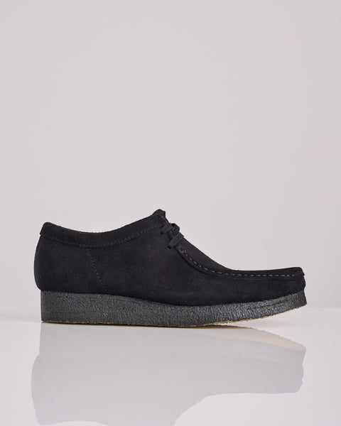 Clarks Originals Wallabee Black Suede – LESS 17