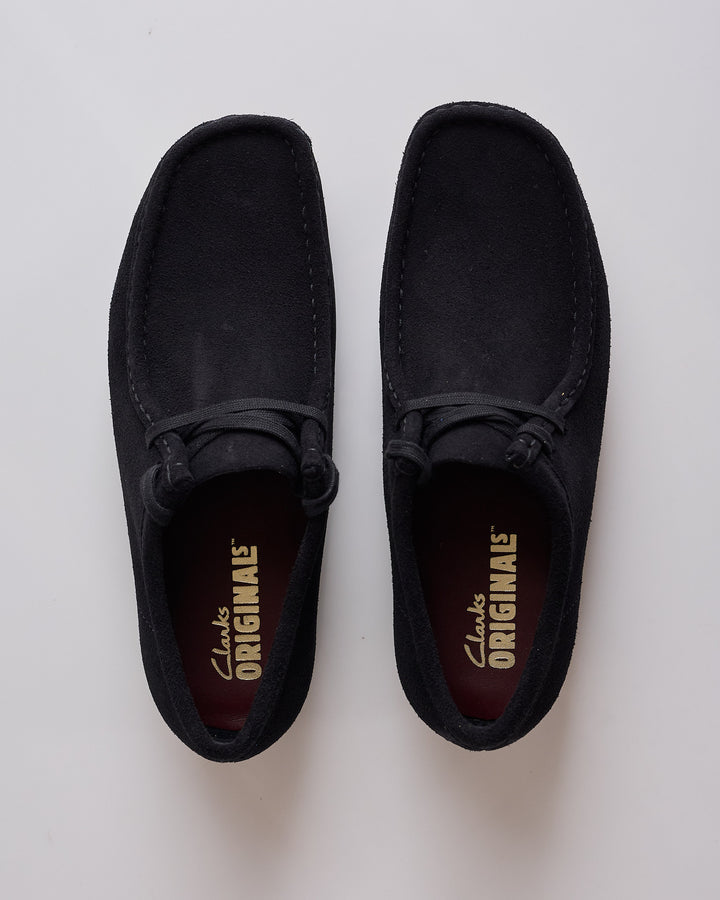 Clarks Originals Wallabee Black Suede