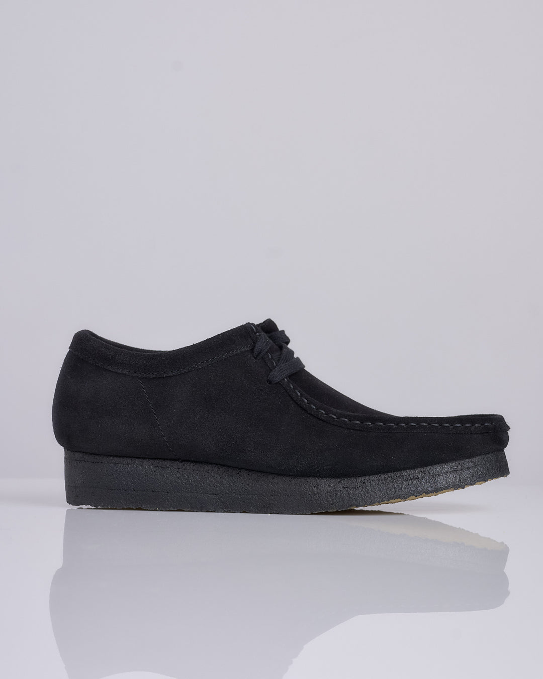 Clarks Originals Wallabee Black Suede – LESS 17
