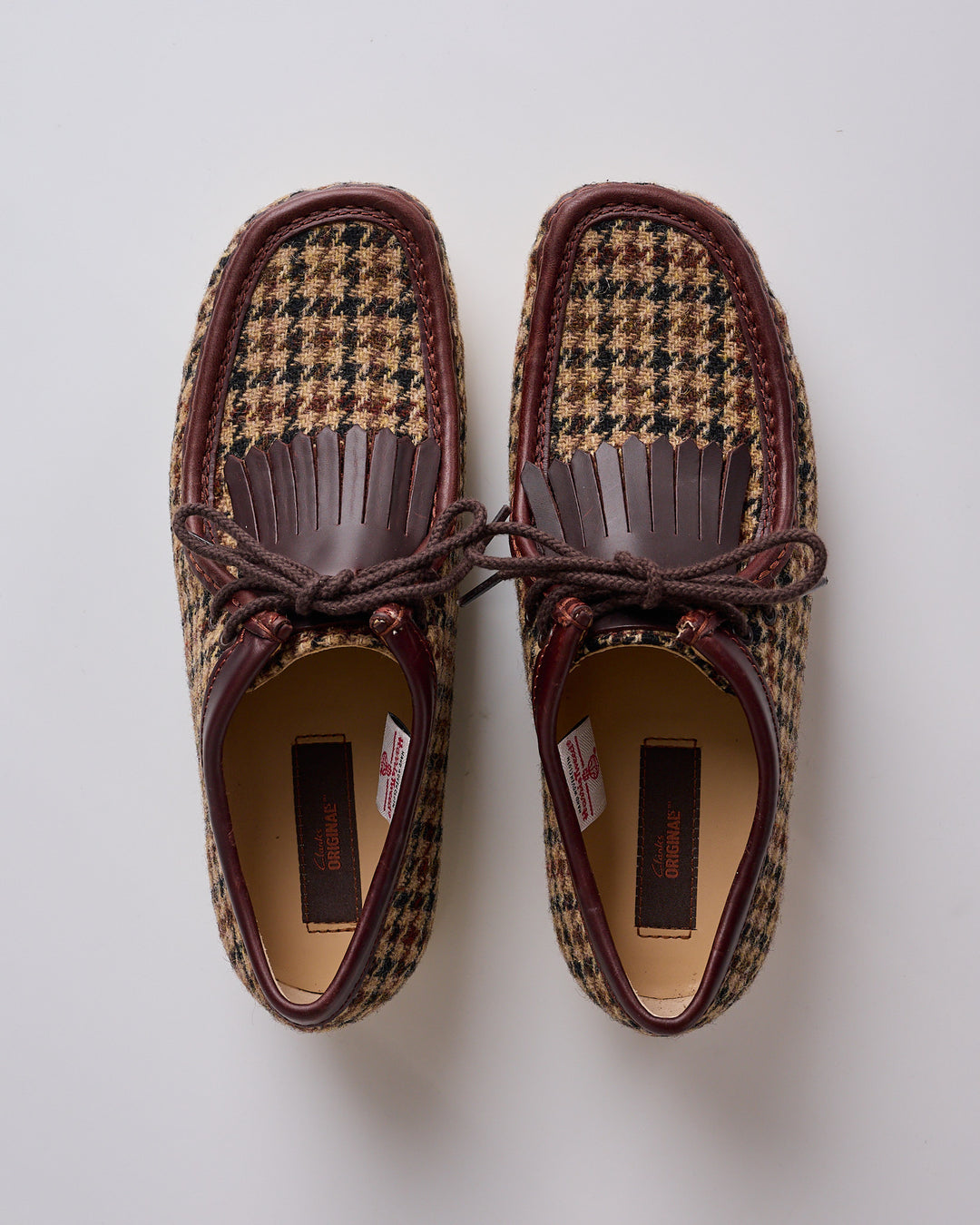 Clarks Originals Wallabee Brown Tweed Comb