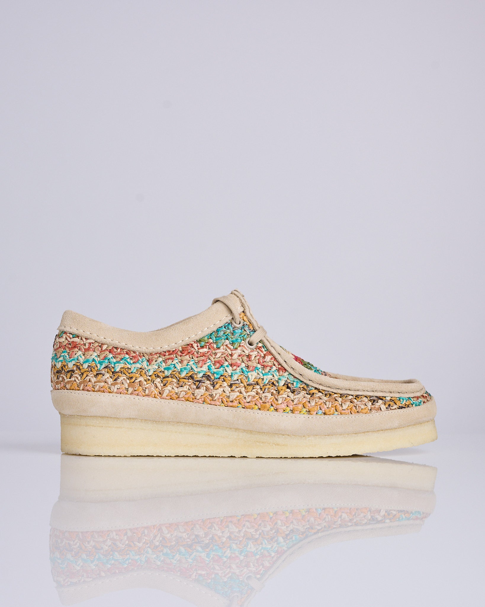 Clarks Wallabee Multi Raffia クラークス　ワラビー Clarks Wallabee Multi Raffia（クラークス ワラビー-マルチ