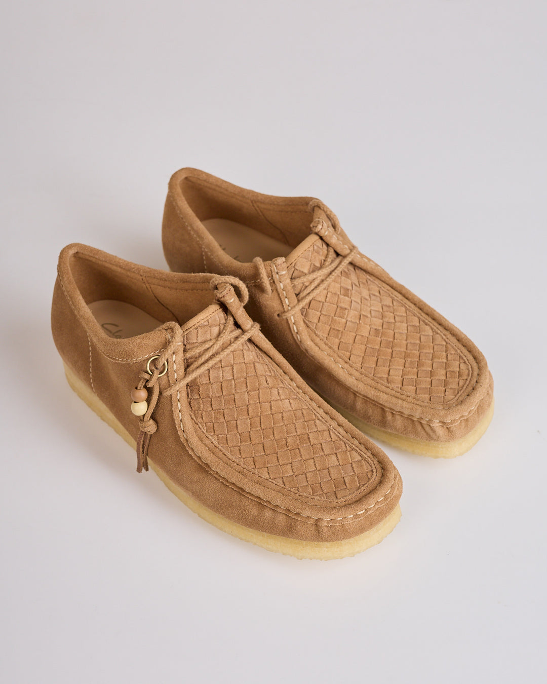 Clarks Originals Wallabee Tan Weave
