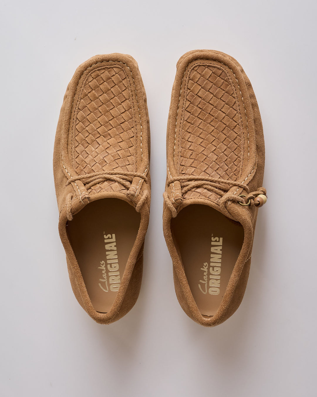 Clarks Originals Wallabee Tan Weave