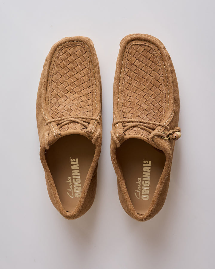 Clarks Originals Wallabee Tan Weave