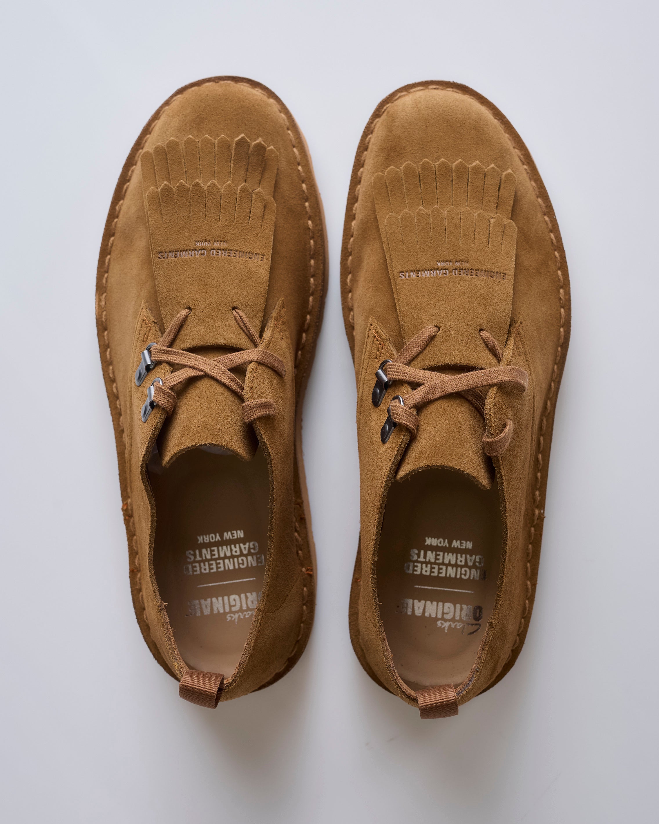 Clarks Originals x Engineered Garments Desert Khan Brown